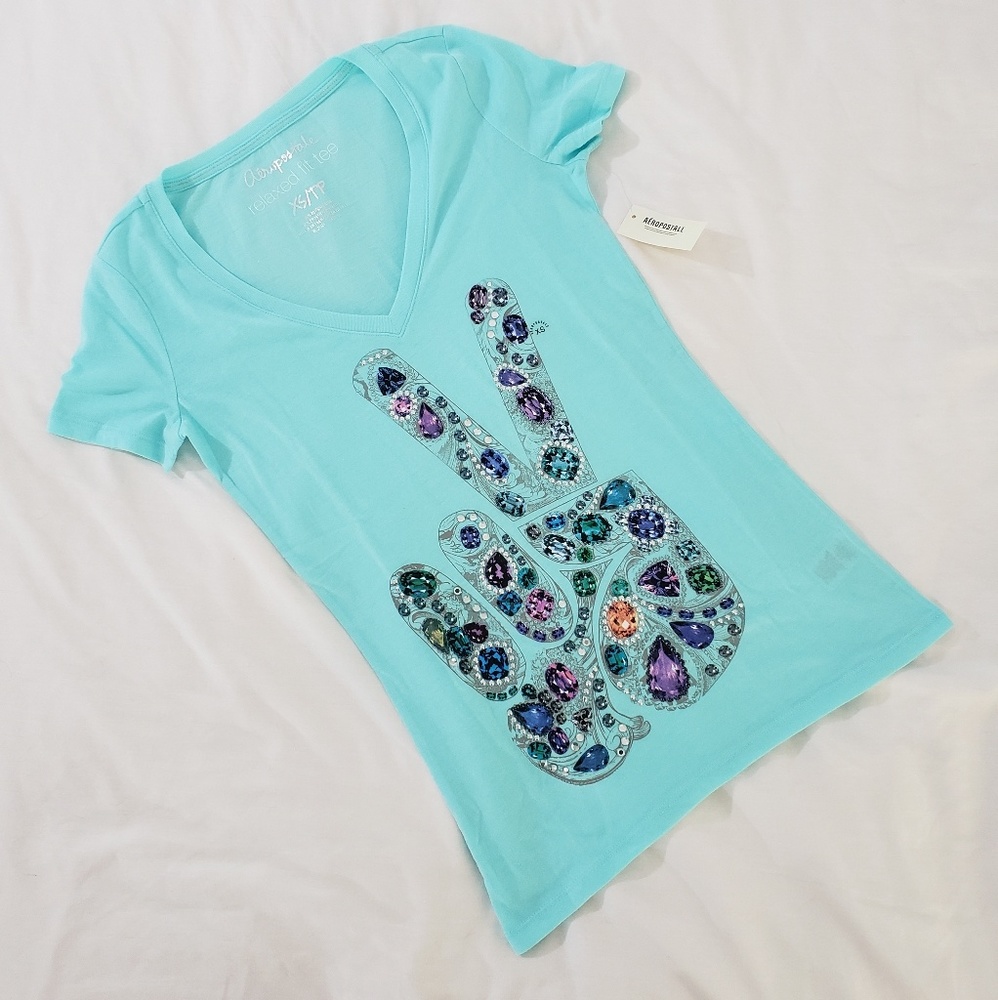 Jr.'s Aeropostale Short Sleeve T-Shirt Size XS